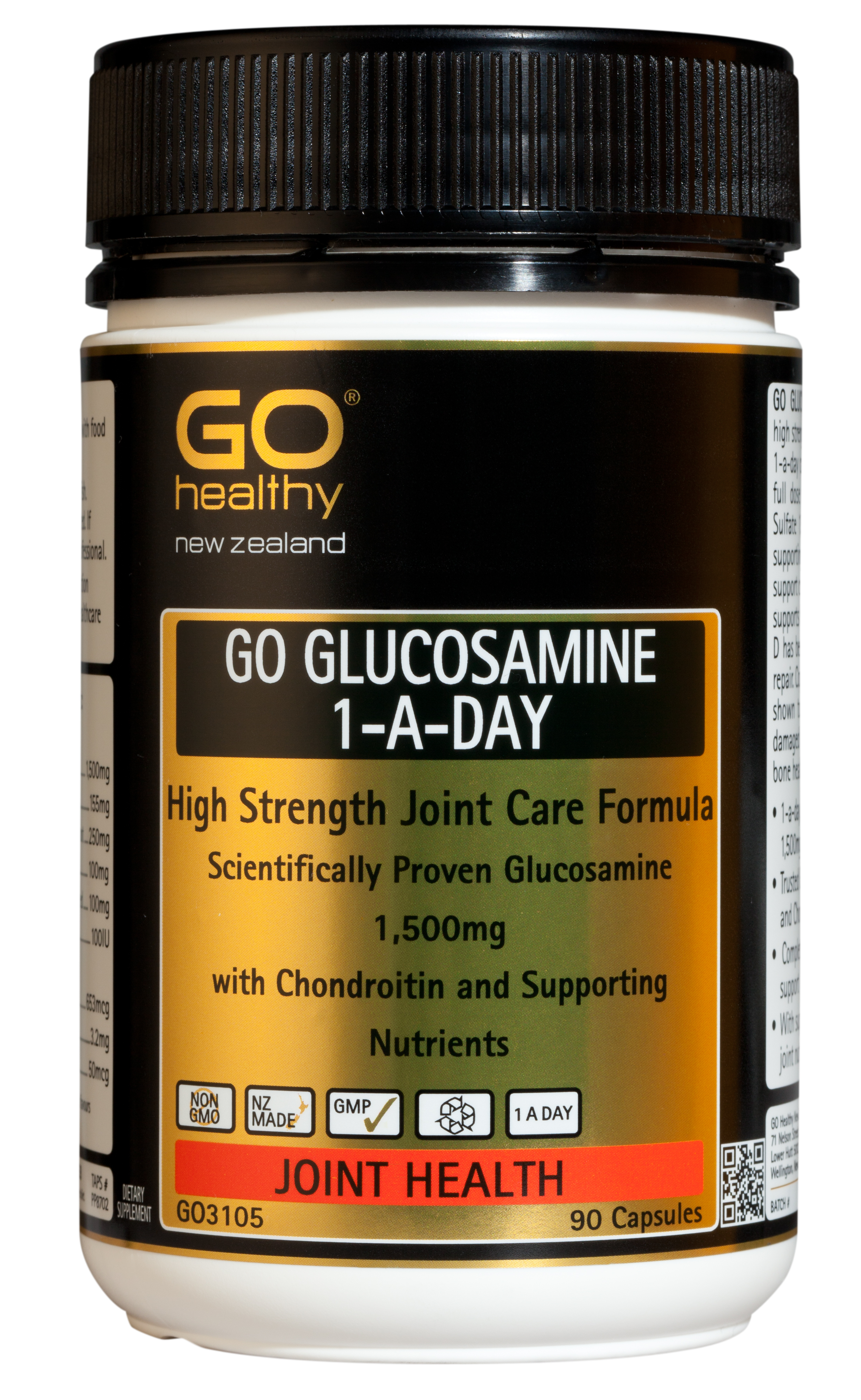 GO Healthy Glucosamine 1-A-Day 90 Capsules
